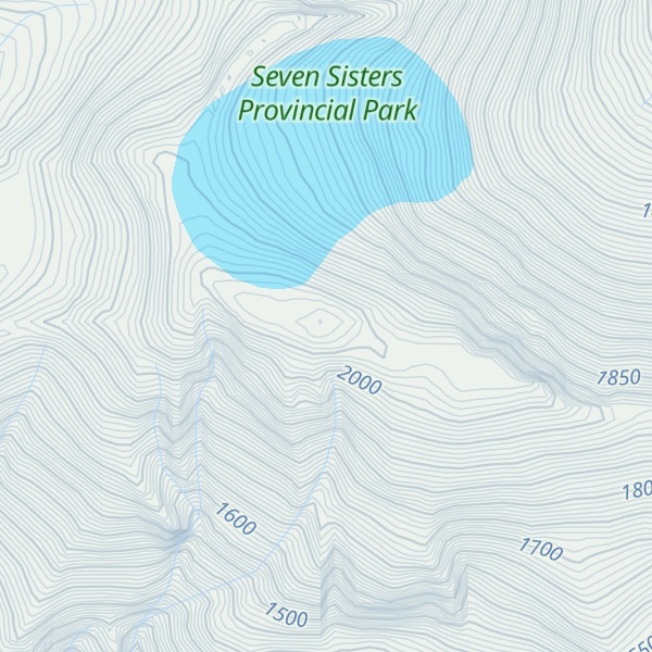 Map of Mount Quinlan