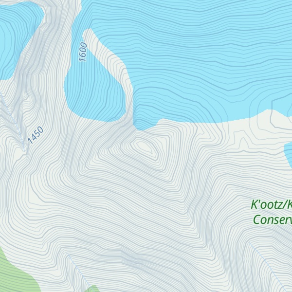 Map of Marmor Peak