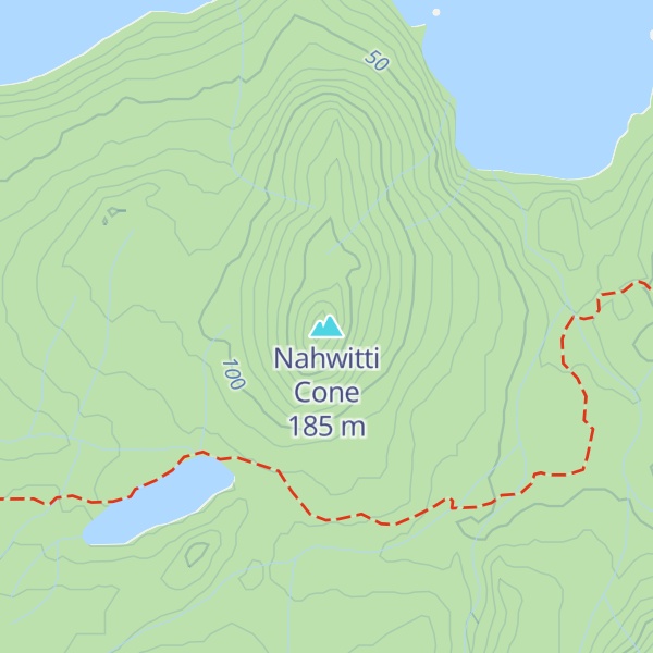 Map of Nahwitti Cone