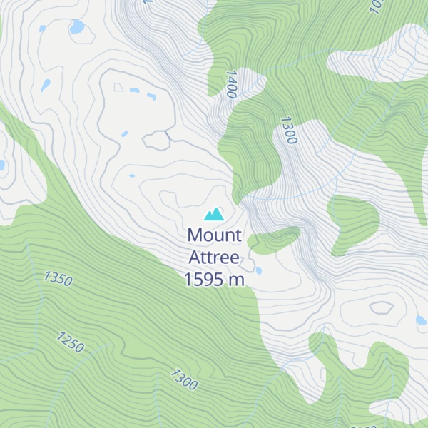 Map of Mount Attree