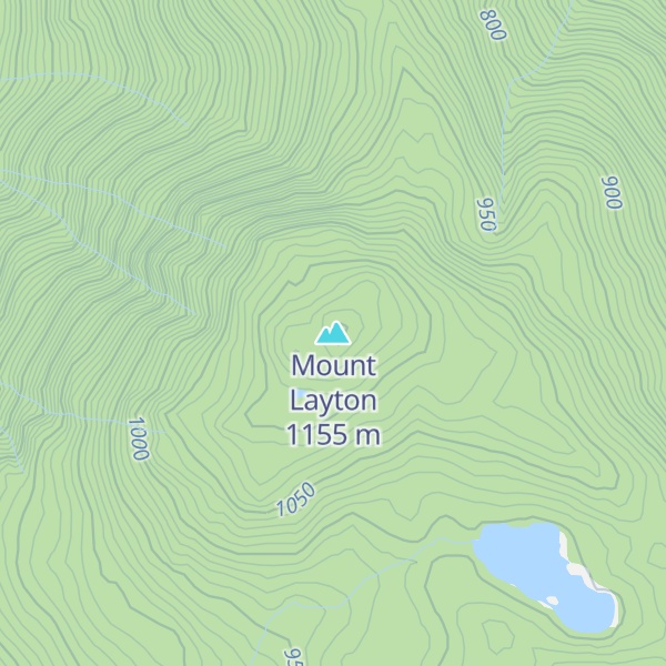 Map of Mount Layton