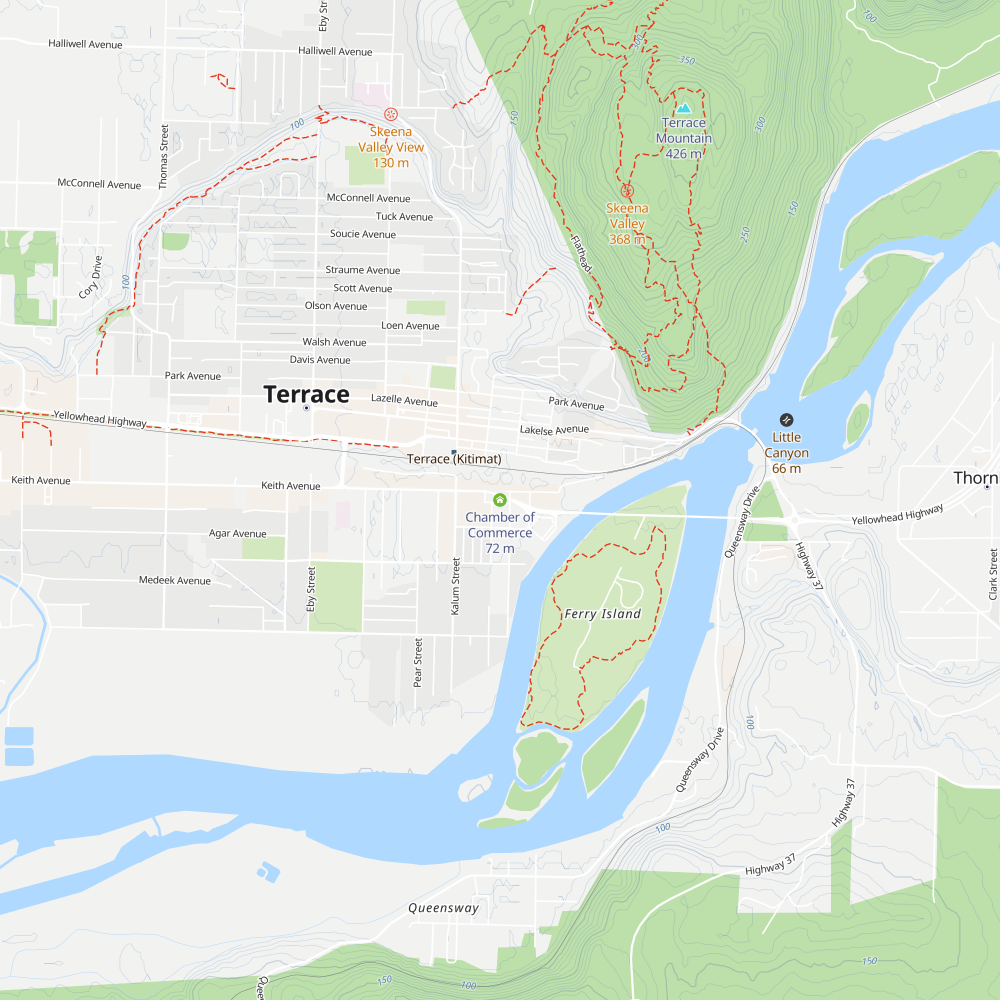 Chamber of Commerce map