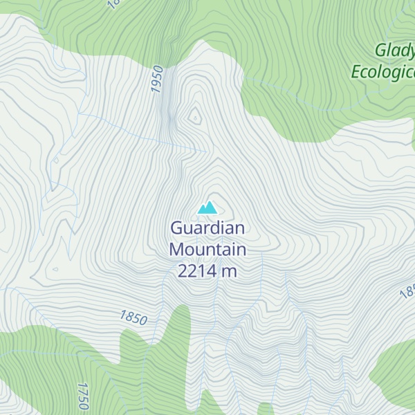 Map of Guardian Mountain