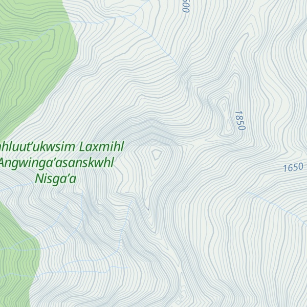 Map of Mount Philippa
