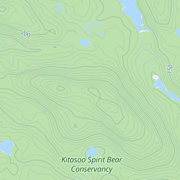 Map of Richardson Range