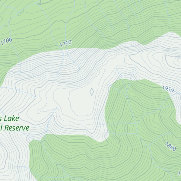 Map of Solifluction Ridge