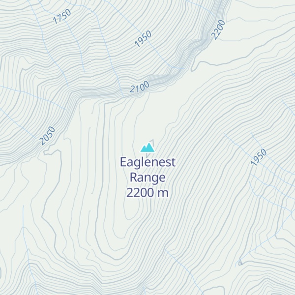Map of Eaglenest Range