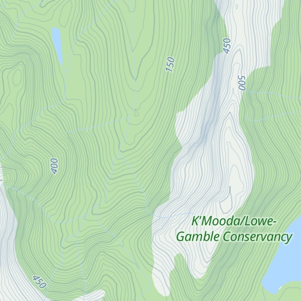 Map of Countess of Dufferin Range