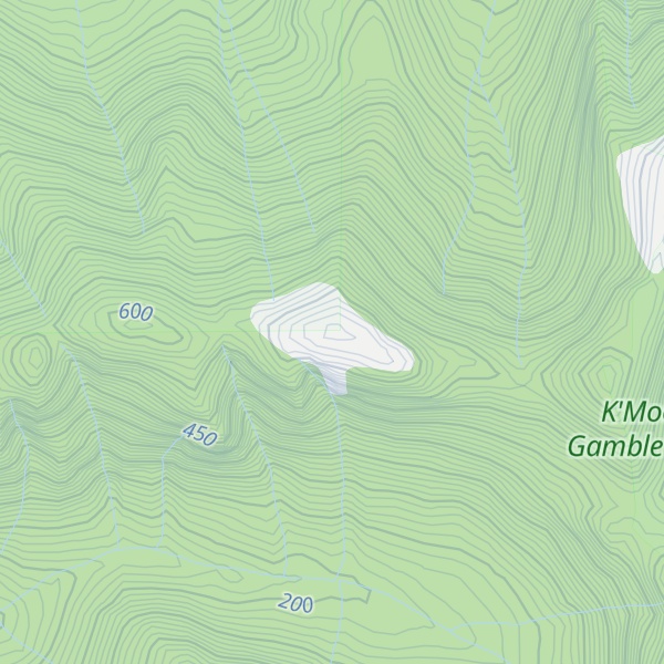 Map of Anchor Cone
