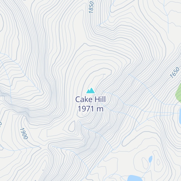 Map of Cake Hill