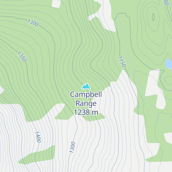 Map of Campbell Range