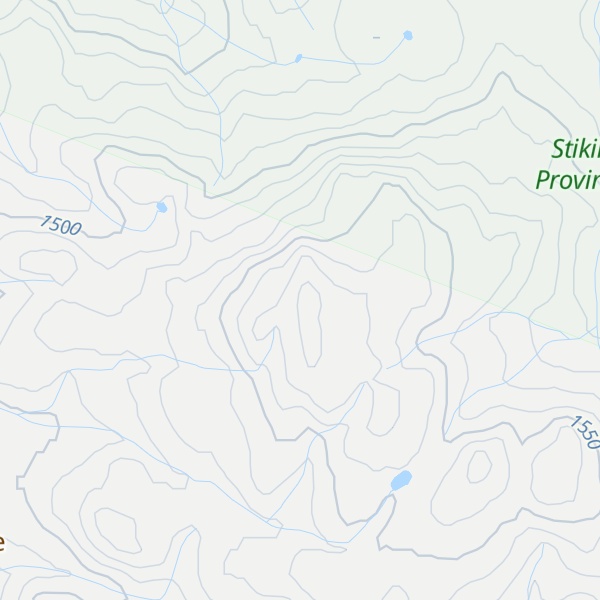 Map of Tsaybahe Mountain