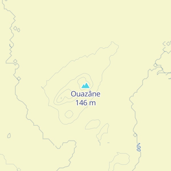 Map of Ouazâne