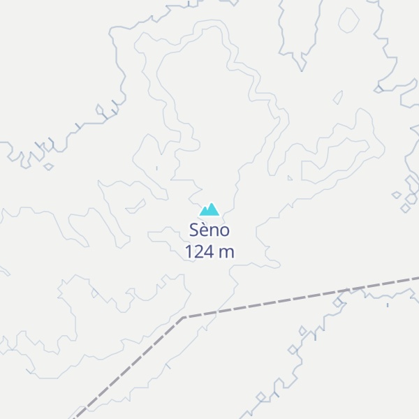 Map of Sèno