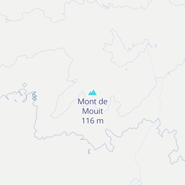 Map of Mont de Mouit