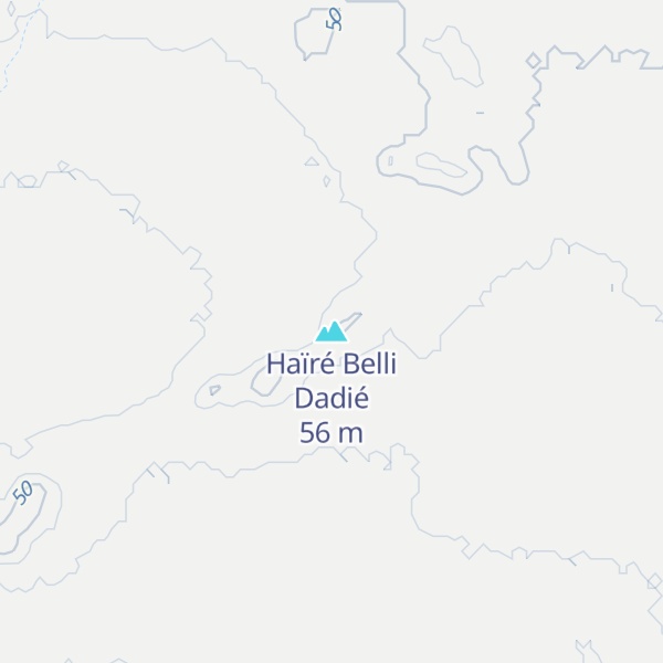 Map of Haïré Belli Dadié