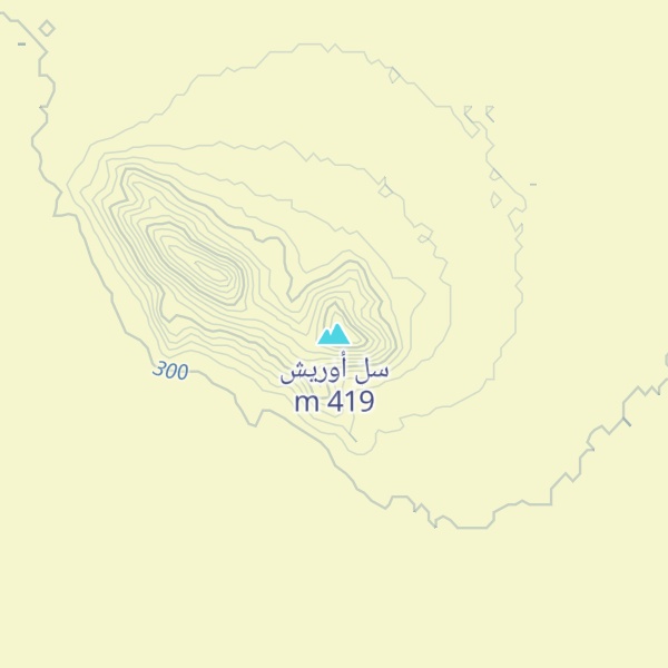 Map of سل أوريش