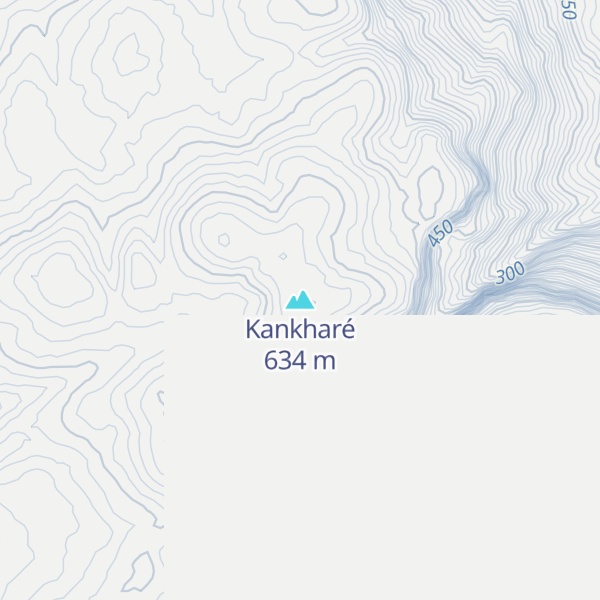 Map of Kankharé