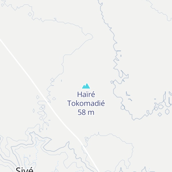 Map of Haïré Tokomadié