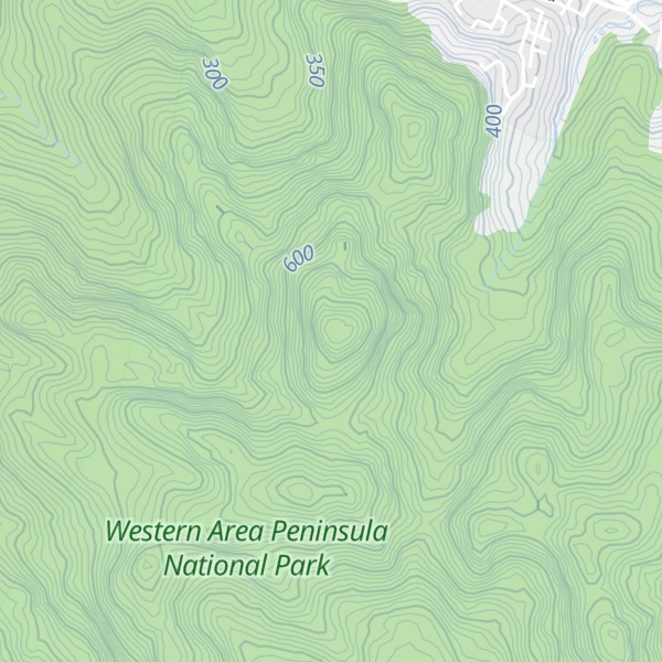 Map of Sugar Loaf