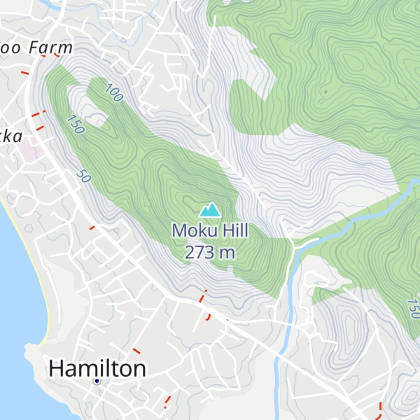 Map of Moku Hill