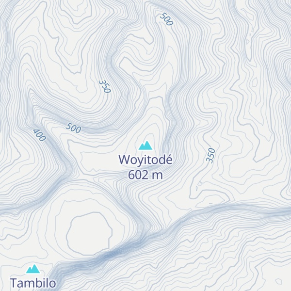 Map of Woyitodé