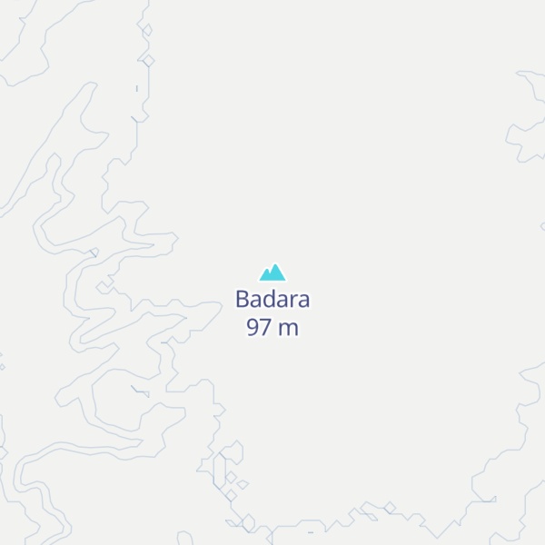 Map of Badara
