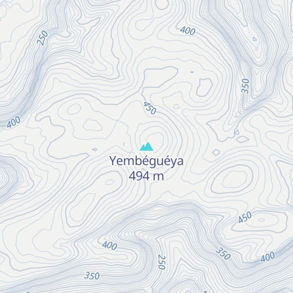 Map of Yembéguéya