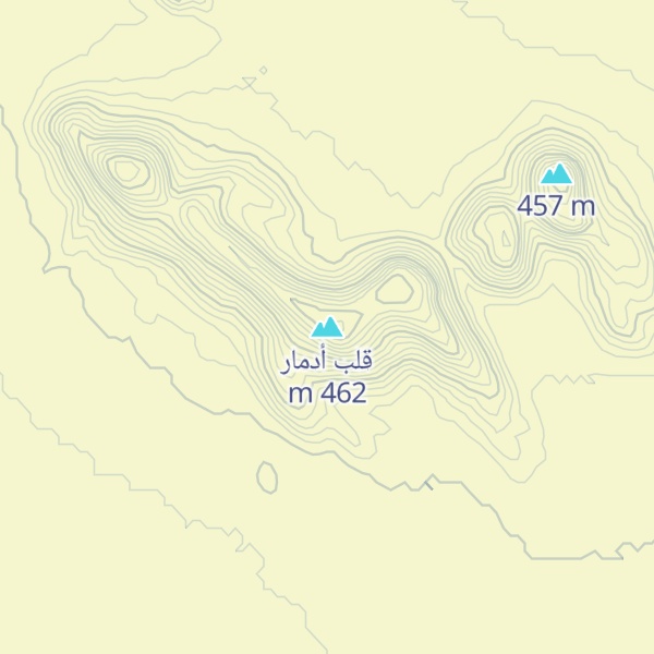 Map of قلب أدمار