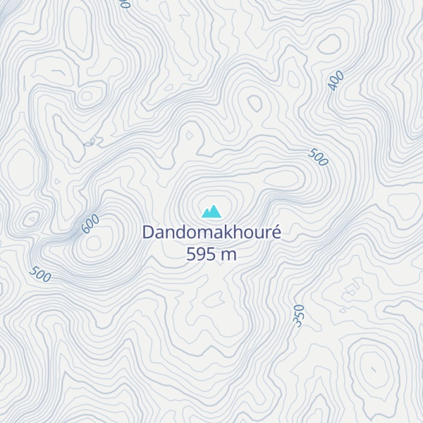 Map of Dandomakhouré