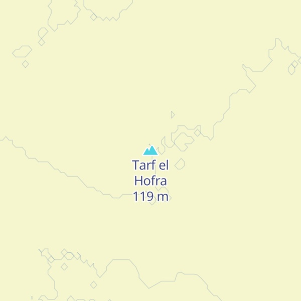 Map of Tarf el Hofra