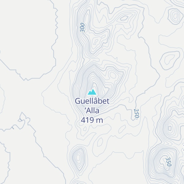 Map of Guellâbet ’Alla