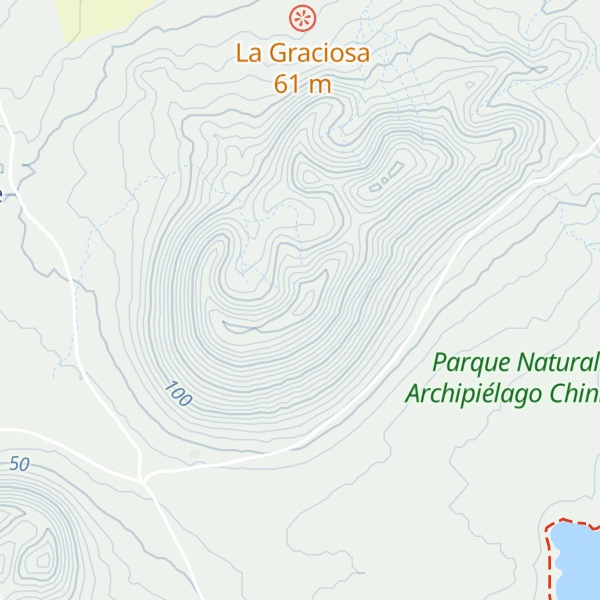 Map of Agujas Grandes