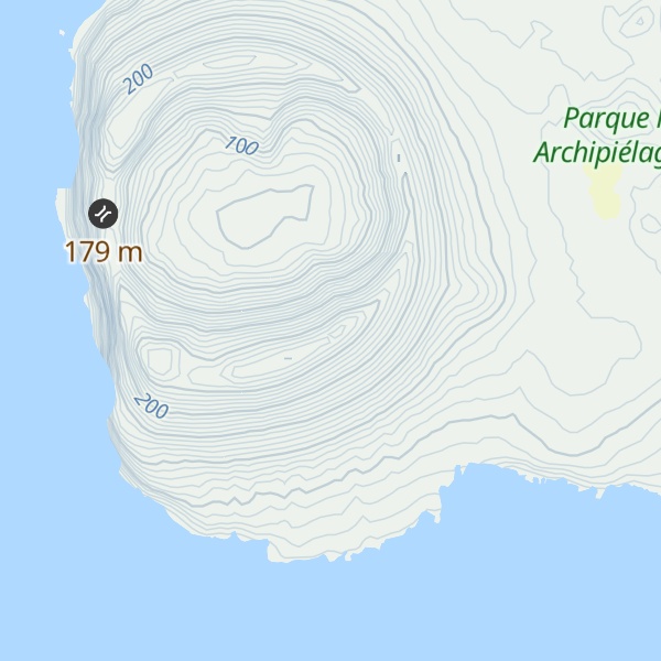 Map of Volcán de la Caldera Blanca