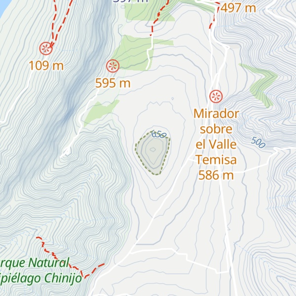 Map of Peñas del Chache