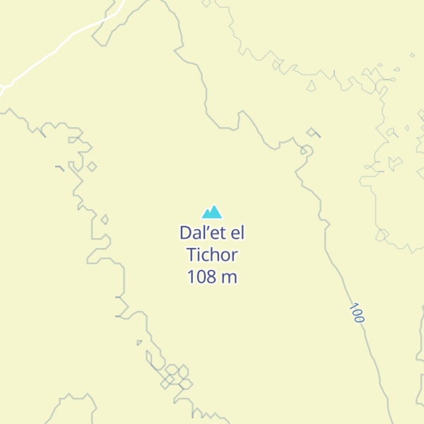 Map of Dal’et el Tichor