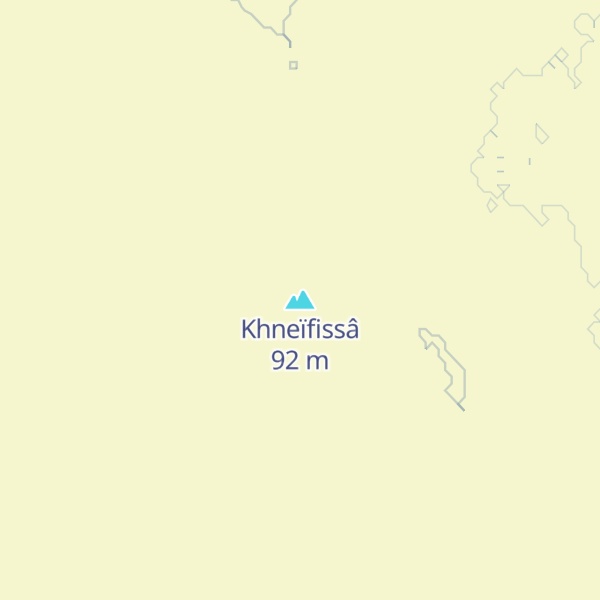 Map of Khneïfissâ