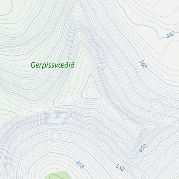 Map of Ímatindur