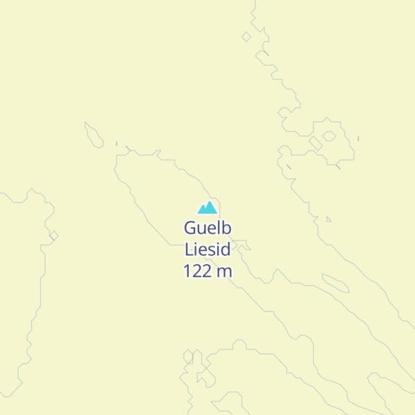 Map of Guelb Liesid