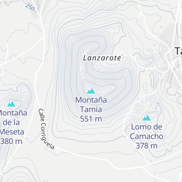 Map of Montaña Tamia
