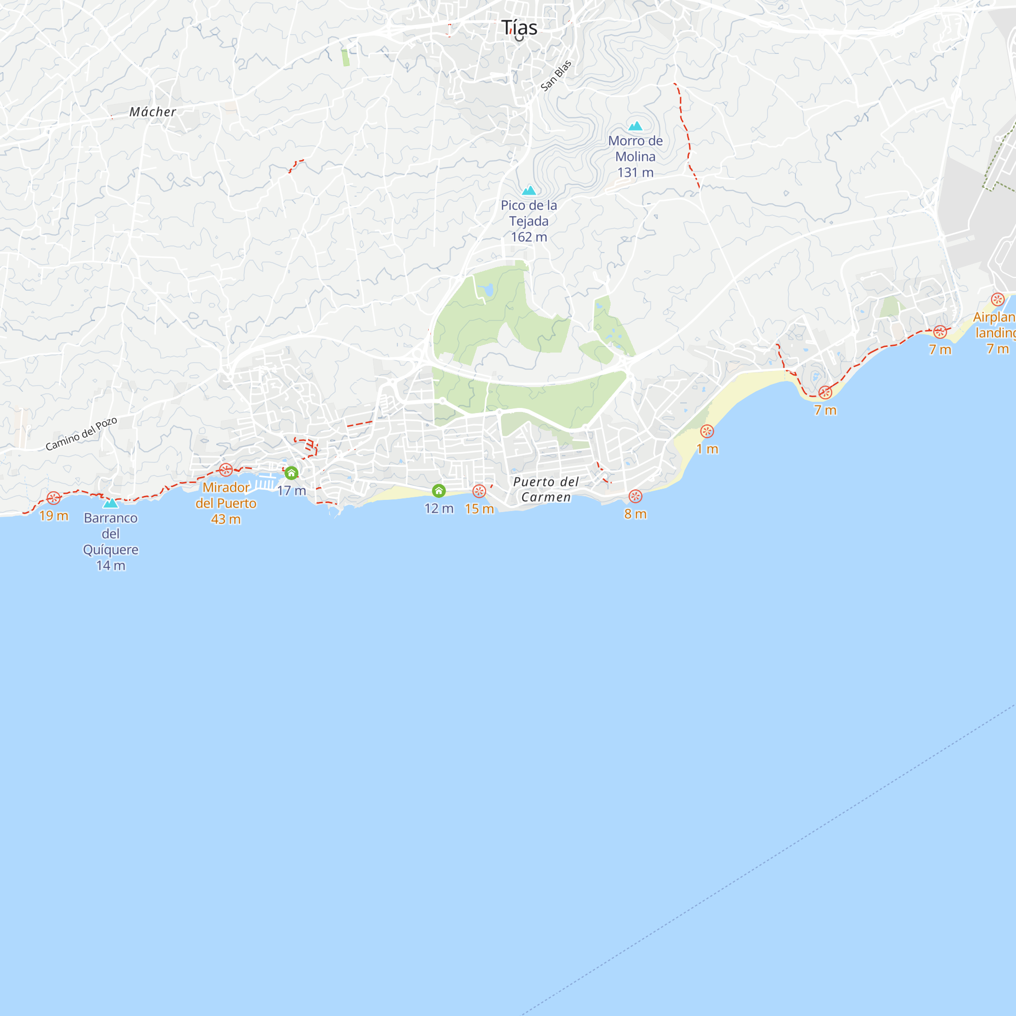 Tourist Information map