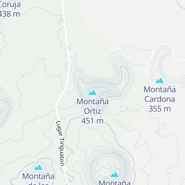 Map of Montaña Ortiz