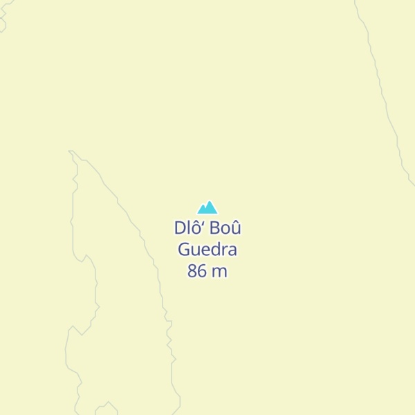 Map of Dlô‘ Boû Guedra