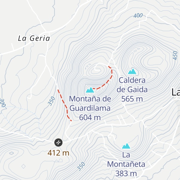 Map of Montaña de Guardilama