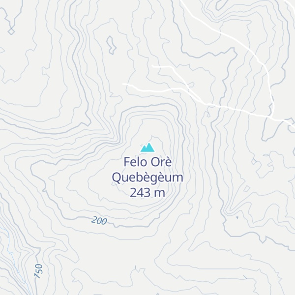Map of Felo Orè Quebègèum