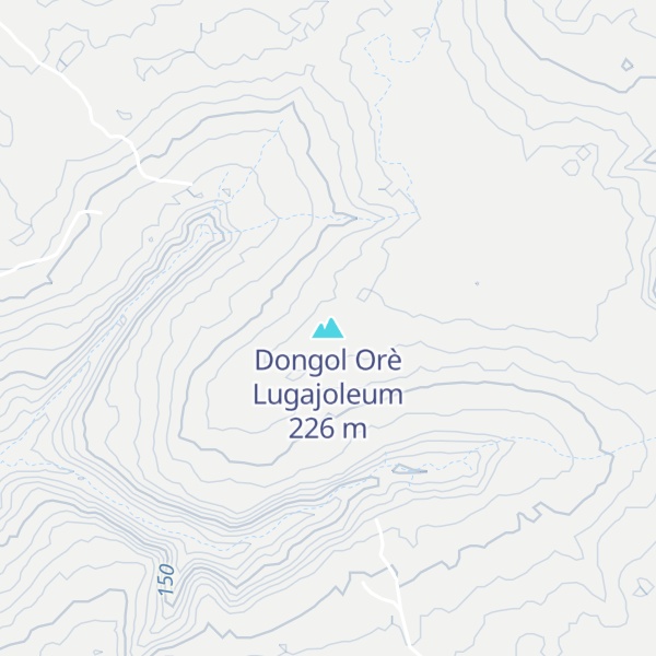 Map of Dongol Orè Lugajoleum