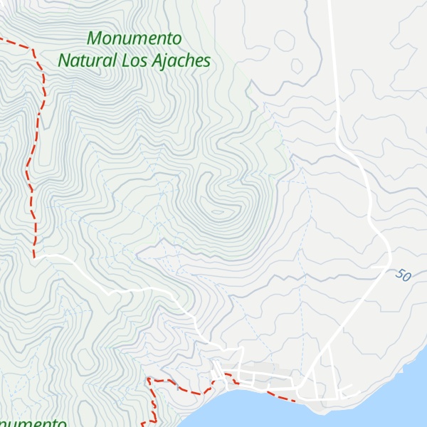 Map of Montaña Bermeja