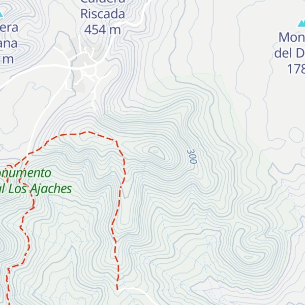 Map of Pico Nago