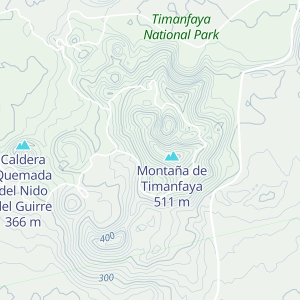Map of Montaña de los Camellos