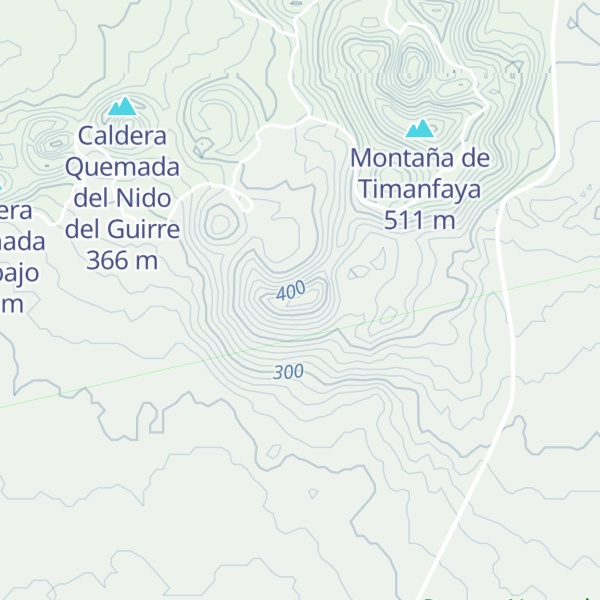 Map of Montaña del Valle de la Tranquilidad